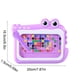 thumbnail image 3 of Pizarra magnética para niños | Pizarra magnética de dinosaurio con cuentas de colores | Juguete educativo para niños y niñas | Verde, rosa y morado, 3 of 6