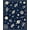 Blue, Pattern 3, variant on ODIKA 4'x6' Machine Washable Non-Slip Area Rug, Interactive Sensory Journey Adventure Path Exploration Board High Traffic Rug, Turquoise, 684349