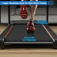 thumbnail image 3 of Compact Easy Folding Treadmill Motorized Running Jogging Machine With Audio Speakers And Incline Adjuster, 3 of 9