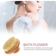 thumbnail image 3 of Bath Brush Skin Exfoliating Brush Handheld Massage Scrubber for Dry Brushing Legs Back Arms Chest Compact Lightweight Bath Accessory, 3 of 4