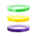 thumbnail image 1 of Cintas adhesivas BLESIY Cintas de bolas adhesivas Verde Amarillo Violeta, 1 of 8