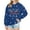 Blue, variant on Christmas Graphic Sweatshirt For Women Round Neck Pullover Festive Print Casual Top Soft Comfortable Crewneck Holiday Apparel
