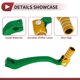 thumbnail image 3 of Palanca de cambio de motocicleta plegable para Kayo T6, palanca de cambio de pedal, tono verde, dorado y plateado, 3 of 6