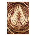 thumbnail image 2 of Unique Loom Cafe Collection Area Rug - Rosetta (4' x 6' Rectangle Beige/Brown), 2 of 5