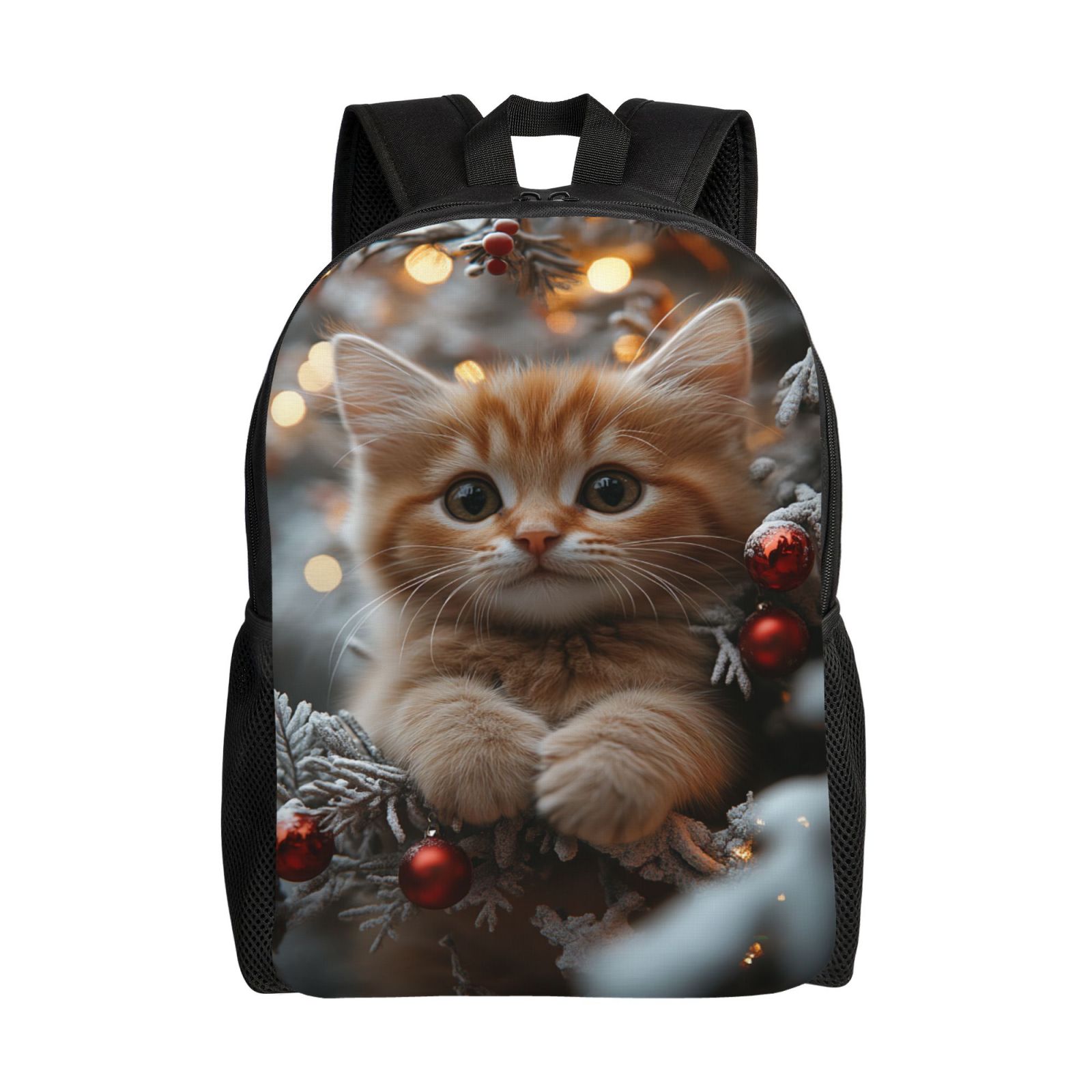 Cat Backpack Double Shoulder Backpack Durable, Spacious, Ergonomic Design for Travel, Work & Outdoor Use
