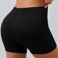 thumbnail image 5 of idosla Women Workout Booty Shorts Impact Scrunch Lifting Biker Gym Hot Shorts Spandex for Yoga Running (Black, M), 5 of 8