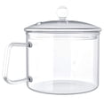 thumbnail image 4 of HOMEMAXS Glass Cooking Pot Glass Saucepan with Cover Heat-resistant Glass Stovetop Pot Stew Pot, 4 of 6