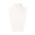 thumbnail image 1 of Elegante collar, cadena, joyería, busto, adorno, joyería, organizador, maniquí, PU, colgante, collar, modelo de exhibición, para mujeres, hogar, dormitorio, encimera B-Blanco Sunnimix Collar Busto Titular, 1 of 7