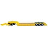 Promotex PRO005397 Heavy Equipment Lowboy Trailer Model Truck, Yellow