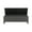 Dark Grey#90, variant on 52" Mid Century Bench with Walnut Wood Leg(Not Include Sofa),Channeled Upholstered Footrest Stool for Kitchen,Living Room,Bedroom,Entryway,End of Bed. PU Cognac,Light Brown,Living Room Ottom