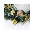 thumbnail image 4 of Christmas Wreath Xmas Garland with Battery Operated LED String Lights Decors, 4 of 4
