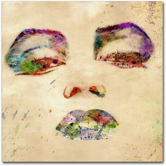 Trademark Fine Art "Marilyn Monroe" Canvas Art by Mark Ashkenazi