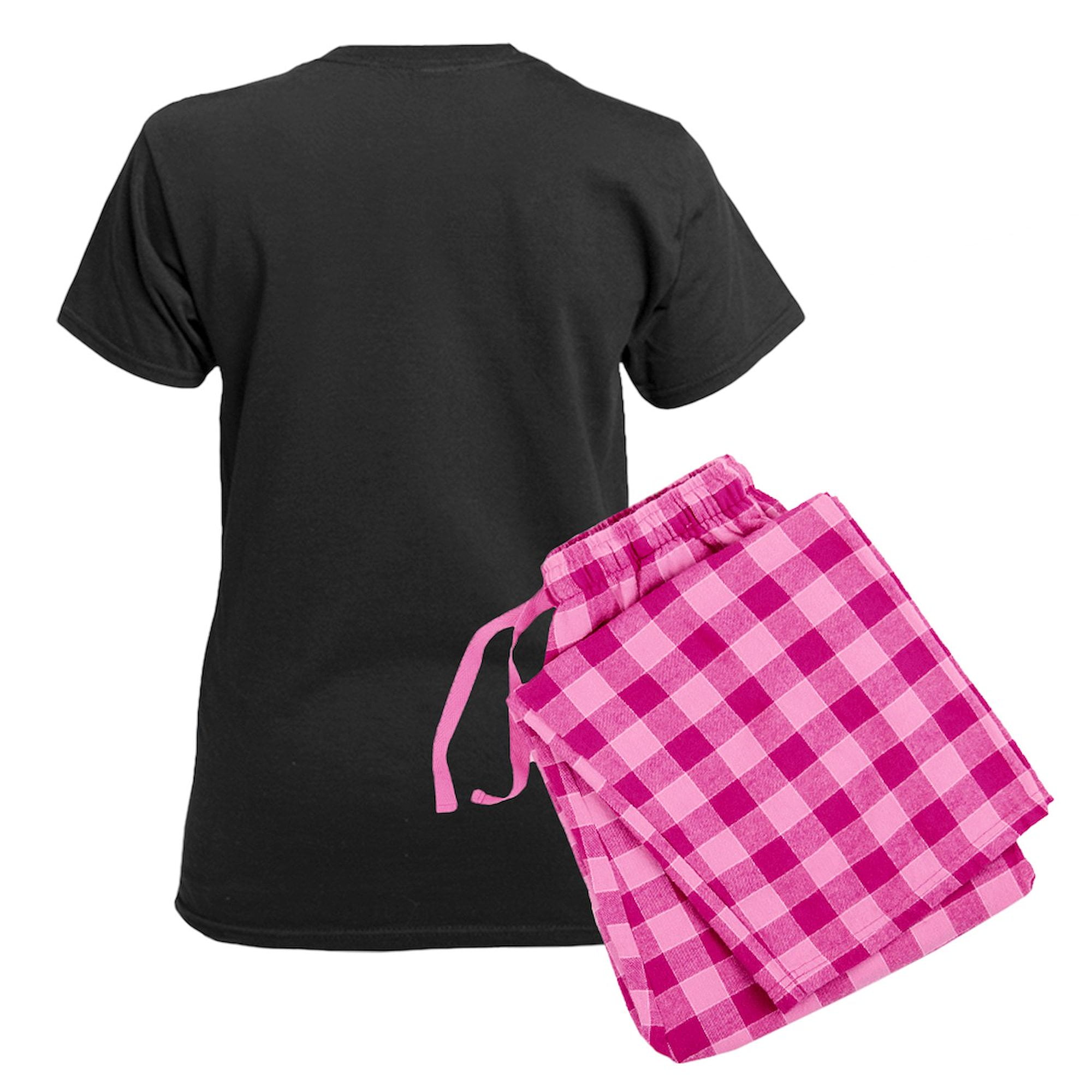 CafePress - Sassy Elf Women's Dark Pajamas - Women's Short Sleeve Print T-Shirt and Pants Dark Cotton Pajama Set