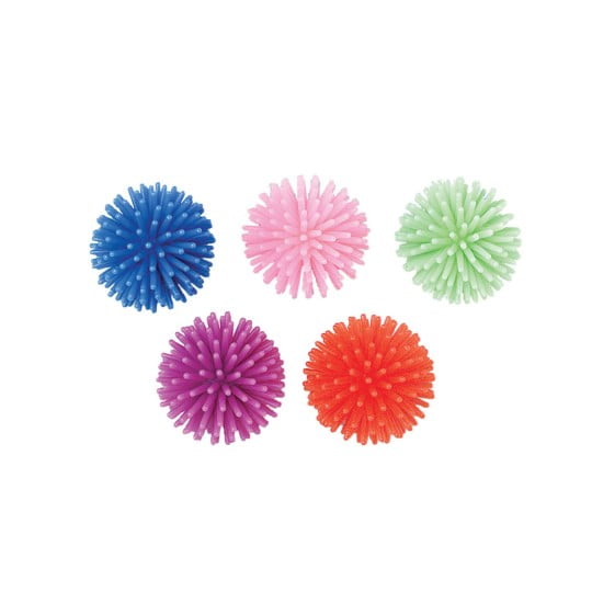 1.18 1.18 MICHLEY 36pcs Mini Vinyl Multicolor Porcupine Balls
