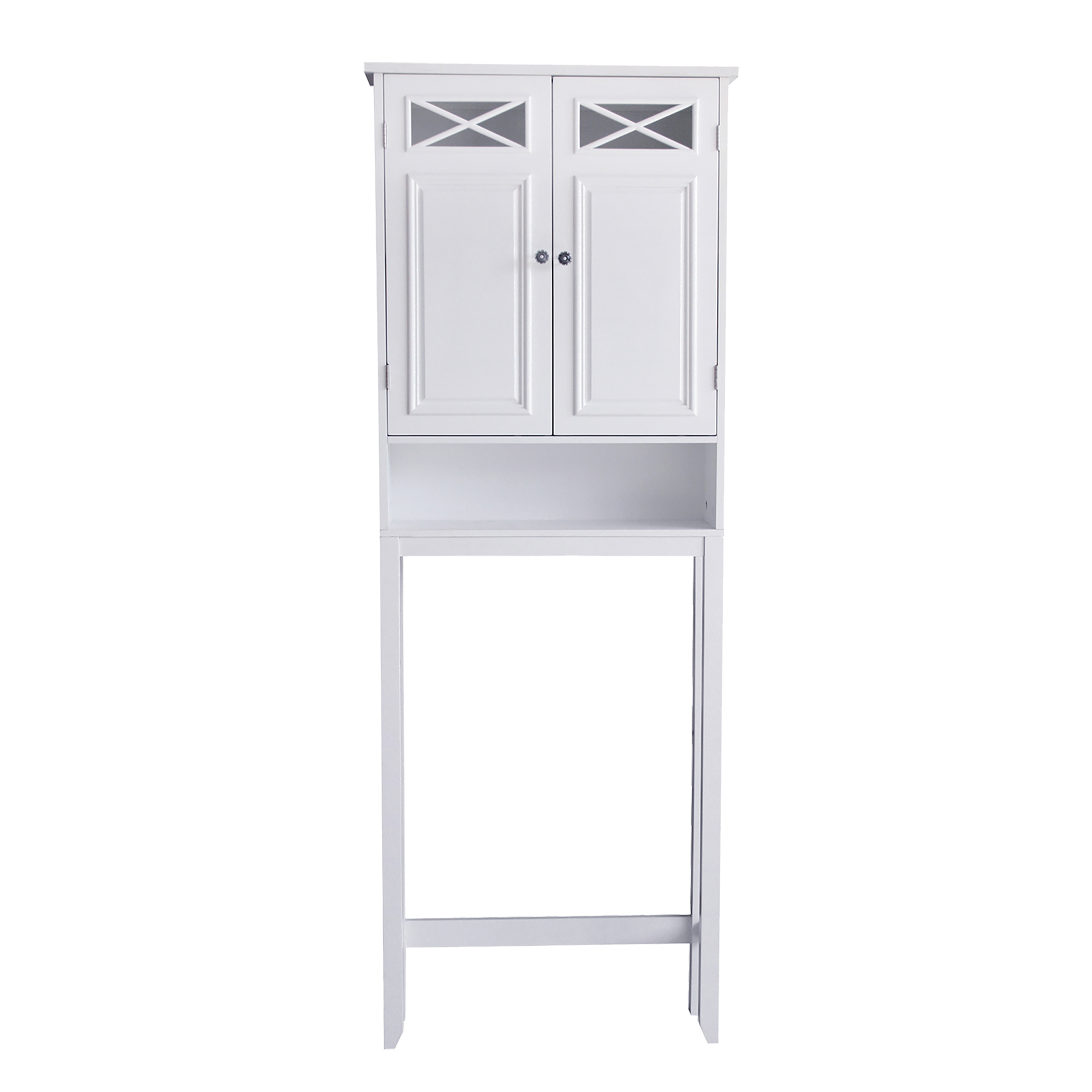 Prairie Over the Toilet Space Saving Etagere in White