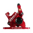 thumbnail image 2 of de mecánico para de carretera, pinza delantera trasera de 140mm, pernos blancos, abrazadera de rotor rojo Frente rojo shamjiam Pinza de freno de disco de bicicleta, 2 of 8