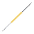 thumbnail image 2 of Unique Bargains 1 Pc Facial Double Headed Pimple Extractor Yellow, 2 of 7