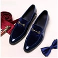 thumbnail image 3 of Zapatos de vestir para hombre, de piel de charol, de lujo, para boda, estilo italiano, Oxford, 3 of 6