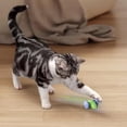 thumbnail image 4 of Interactive Mouses Cat Toy Battery-Powered Electric Moving Kittens Pounce Toys with Smart Obstacle Avoidance Soft Silicone Tail for Indoor Cats, 4 of 9