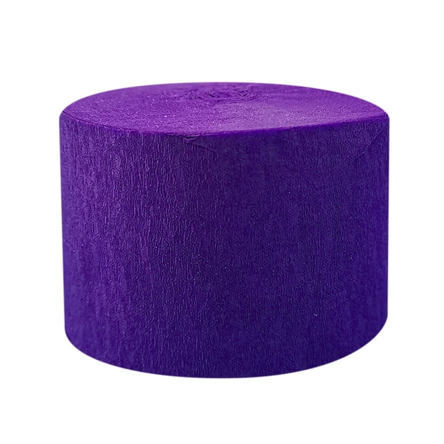 Crepe Paper Streamers Roll 82 ft x 4.5 cm Blue 30 g 1 Count For Party Decorations And DIY Crafts