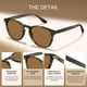 thumbnail image 5 of Gafas de Sol CARFIA Acetato Polarizadas para Hombre CA2307 Verde, 5 of 9