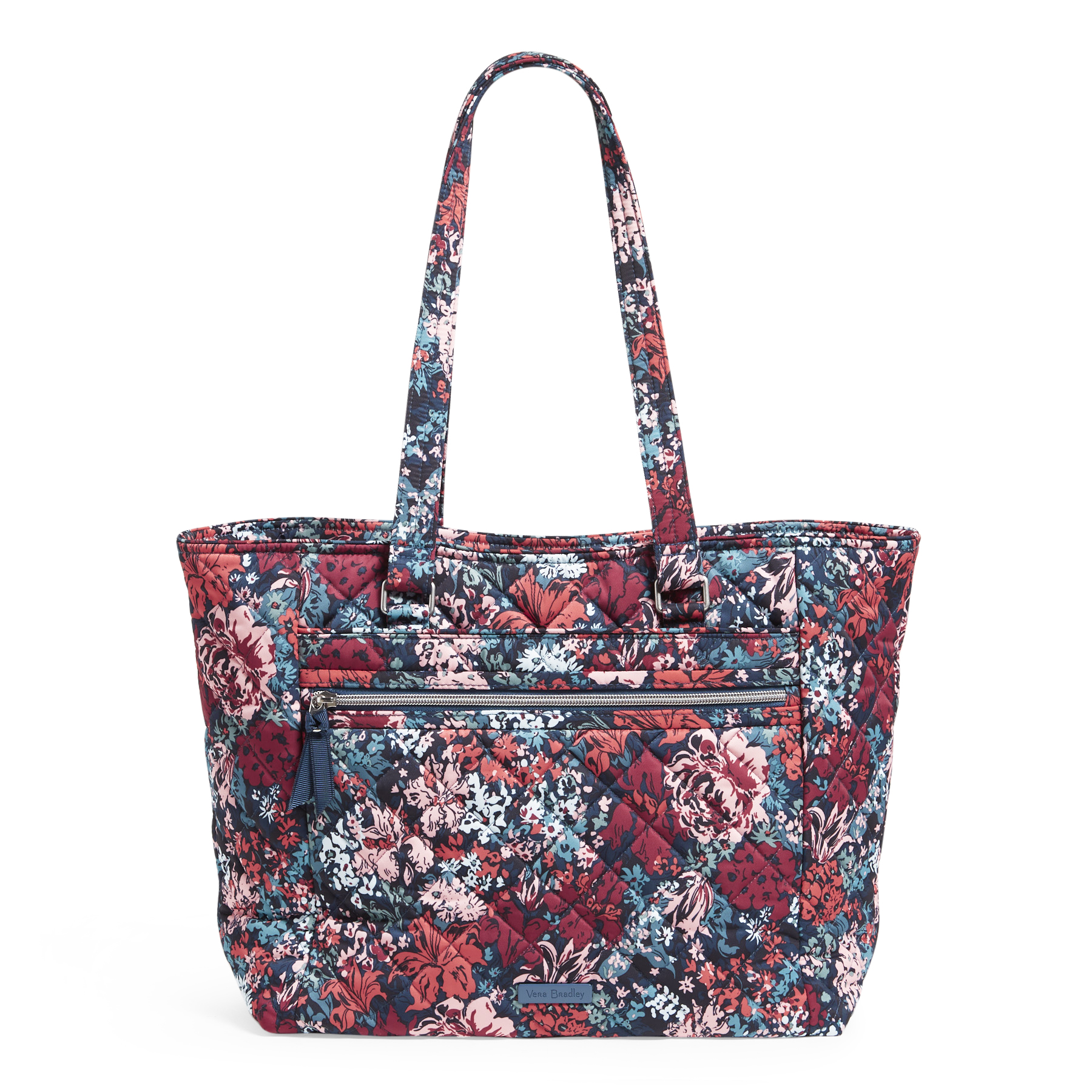 Vera Bradley Women's Performance Twill Work Tote Bag Cabbage Rose