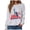 Light Gray, variant on Leey-World 4th Of July Long Sleeve Shirts Women USA T Shirt Patriotic American Flag Men Women Kids July 4th T-Shirt(Red,2XL)