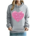 thumbnail image 5 of Inverlee Valentines Day Sweatshirt Women Sweet Love Heart Graphic Sweatshirts Trendy Pullover Sweater Tops Round Neck Gifts Long Sleeve Tops for Women, 5 of 5