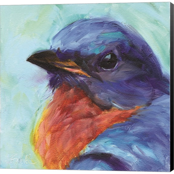 Great Art Now Field Birds II by Kim Smith, Canvas Wall Art, 12W x 12H