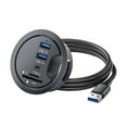 thumbnail image 2 of keepw 1/2/3/5 Multi-port Docking Station For Convenient USB Hub Connection High-Speed Transmission Plug And Play Black 1 Pc, 2 of 6