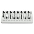 thumbnail image 1 of MIDI Controlle MIDI Mixing Console with 43 Buttons 8 Knobs 8 Push Buttons BT Connection Battery/Type-C Power Supply USB MIDI Controller Mixer for Most Electroacoustic Instruments, 1 of 8