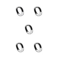 thumbnail image 2 of kurtrusly 1pc 3D Numeral Door Plaque House Drawer Sign Plating Gate Digits 0 to 9 Plastic Number Hotel Home Sticker Address Door Label Number 0 5Set, 2 of 5