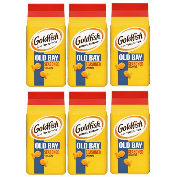Old Bay Goldfish Crackers Limited Edition 6 Pack