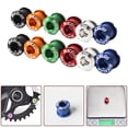 thumbnail image 3 of Bicycle Disc Nails Aluminum Alloy Road Bike Crankset Plate Nail Screws, 3 of 10