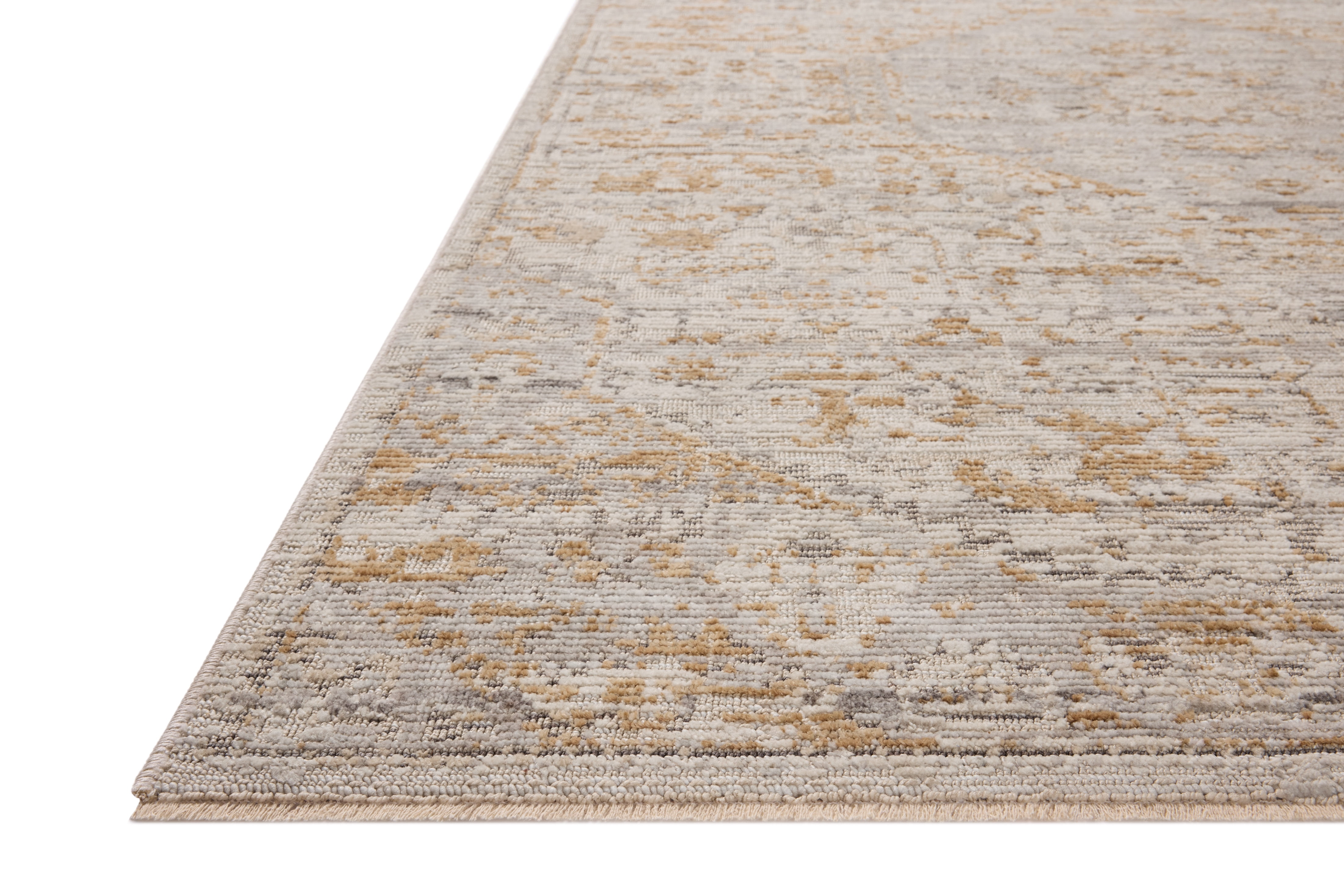 Loloi Milena Ivory / Ochre 2'-7" x 10'-0" Area Rug