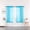 Turquoise, variant on Regal Home Collections Solid Lightweight Voile Sheer Curtains - Rod Pocket Curtains - Sheer Window Curtain Panels for Living Room, Bedroom - Sheer Drapes 52in W x 63in L - 2 Panels, Turquoise