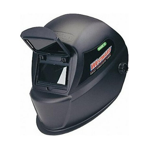 Westward Passive Welding Helmet, 10, Black 4UZZ3