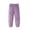 Purple, variant on xaoyunyn Girls Sleep Pants Casual Comfy Elastic Waisted Fuzzy Pants Winter Warm Homewear 2-11 Years