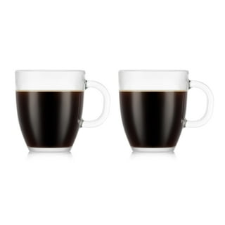 Bodum PAVINA Coffee Mug, Double-Wall, Transparent, .25 L, 8 Ounces