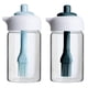 thumbnail image 1 of Botella dispensadora de aceite de oliva, cepillo de silicona, cocina, botella de plástico para aceite y vinagre de 230ml, 1 of 5
