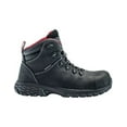 thumbnail image 2 of Avenger Work Boots Mens Flight Leather Composite Toe Lace Black 7422, 2 of 7