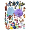 1 Toy Filled Jumbo Easter Egg With 12 Figurines Inside - My Little Pony, Trolls, Moana, Zootopia and More - Assorted Fun Characters - Great Party Favors - Durable Toys and High-Quality Prefilled Egg