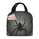 thumbnail image 1 of Disketp Black Spiders Bolsa Térmica para Almuerzo para Hombre y Mujer, Ideal para Trabajo, Senderismo y Picnic, 1 of 8