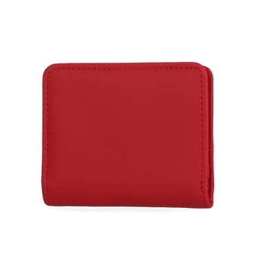 Time and Tru Women's Sharon Two Fold Wallet, Solid Red