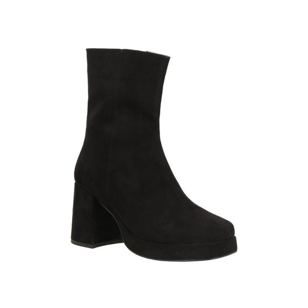 Botas Miracol by Mama Lola para Mujer de Gamuza con tacón NEGRO
