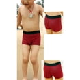 thumbnail image 4 of Kids Boys Swimming Trunks Swim Boxer Shorts Underpants Stripe, 4 of 5