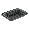 thumbnail image 7 of mDesign 2-Piece Bar Soap Dish Holder for Bathroom Sink or Shower - Matte Black, 7 of 7