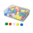 thumbnail image 4 of Juego de 100 cubos de centímetros de 1 cm, cubos de conteo matemático, juguetes de clasificación por colores para el aula, suministros para maestros y, 4 of 8