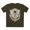 Army, variant on Butterfly shirt, Shirt with Butterfly, Tee Shirt with Antique Butterfly