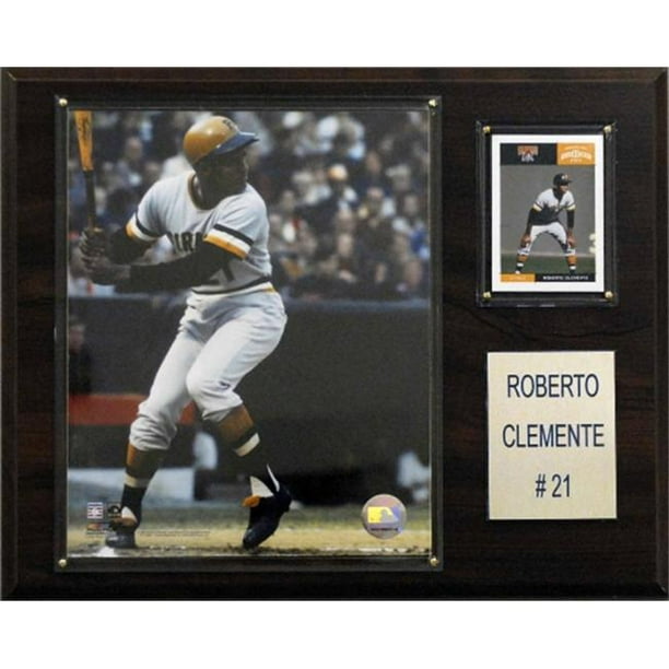 C & I Collectables 1215CLEME MLB Roberto Clémente Pittsburgh Pirates Joueur Plaque